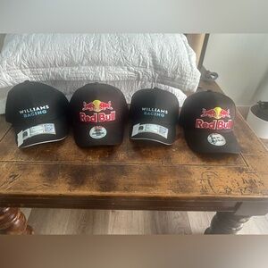 Red Bull and Williams Racing Black Caps